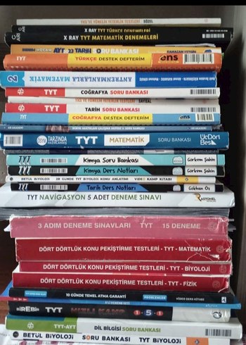 Beden Renk TYT Sınav Hazırlık Kitapları Seti