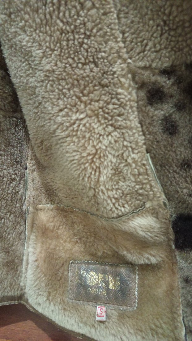 Kahverengi deri bayan Mont - Görsel 3