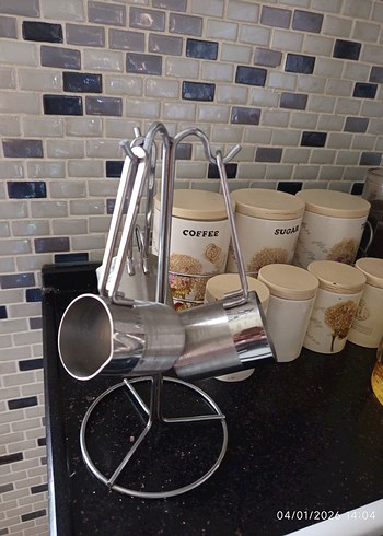 Paslanmaz Çelik cezve seti - Görsel 2