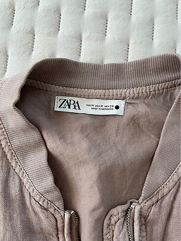 m Beden Zara crop ceket