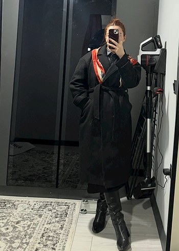 Siyah orta boy  Kaban - Görsel 2