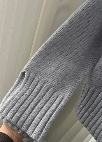 Ovirsize kadın kazak - Görsel 3