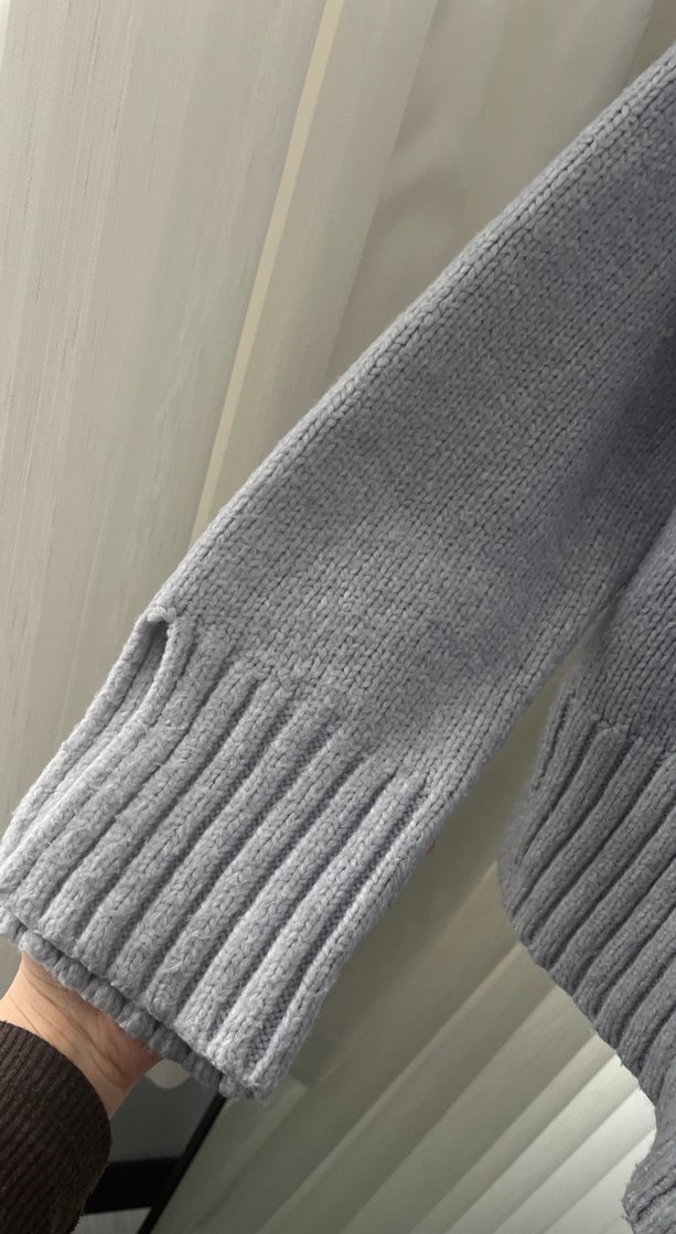 Ovirsize kadın kazak - Görsel 3