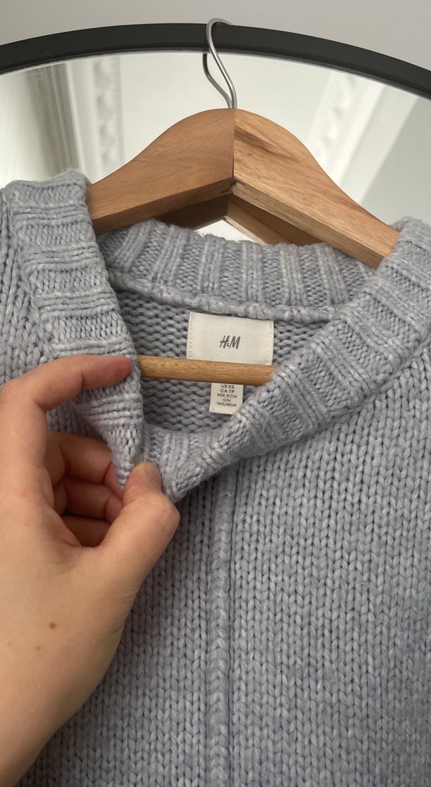 Ovirsize kadın kazak - Görsel 2