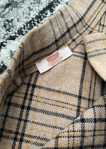 Kadın Bej Uzun Etek Ekose Desenli - Görsel 3