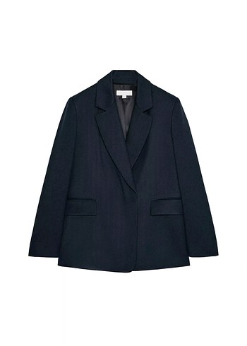Zara Sik Lacivert Blazer Ceket