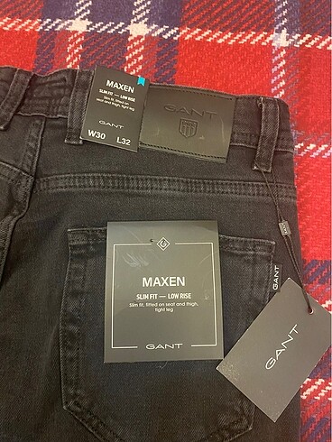 30 Beden Gant siyah jeans