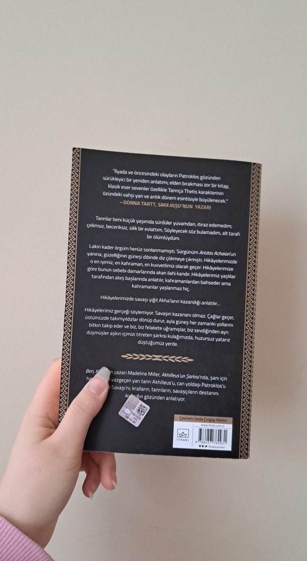 Akhilleus'un Şarkısı - Madeline Miller - Görsel 2