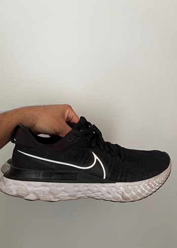 Nike Infinity Run Flyknit Siyah Erkek Koşu ve Antrenman Ayakkabı - Görsel 5