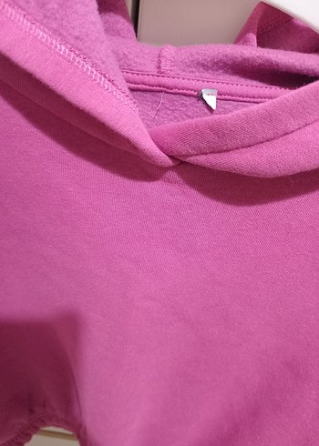 Diğer mor Kapüşonlu Kadın Sweatshirt
