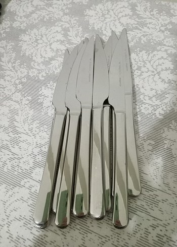 Beden Paslanmaz Çelik 12 Parça Et Bıçağı Seti