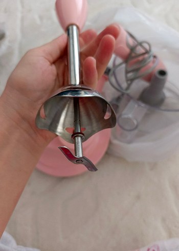 Fakir Pastel Pembe Blender ve Doğrayıcı Seti
