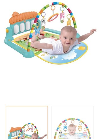 Renkli Bebek Oyun Minderi ve Aktivite Merkezi