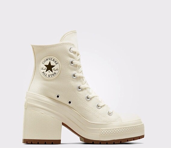 Converse chuck 70 de luxe heel krem