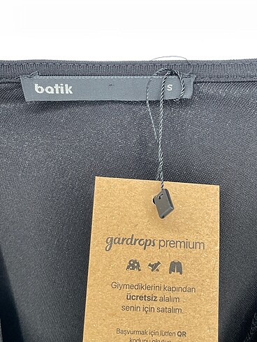 s Beden siyah Renk Batik Kazak / Triko %70 İndirimli.