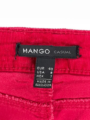 40 Beden kırmızı Renk Mango Jean / Kot %70 İndirimli.