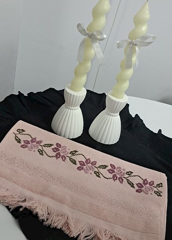 El islemesi pudra pembeHavlu - Görsel 2