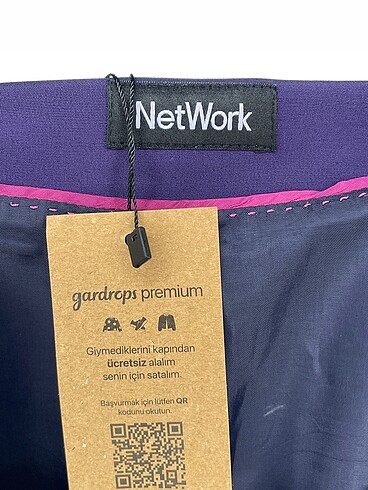 36 Beden mor Renk Network Blazer %70 İndirimli.