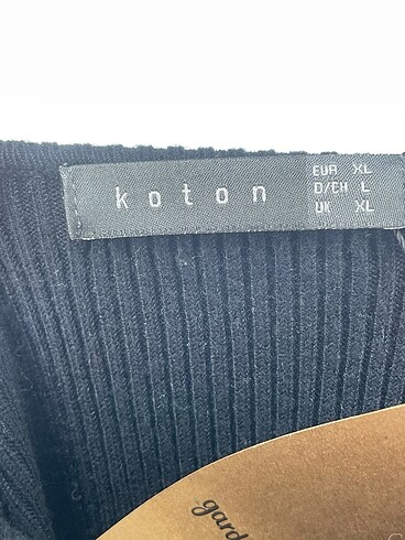 xl Beden siyah Renk Koton Tunik %70 İndirimli.