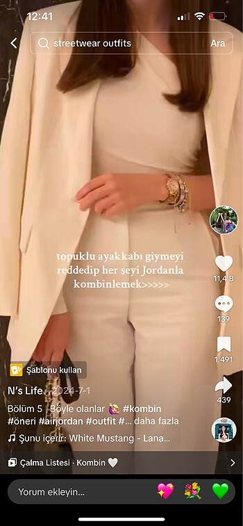 Zara beyaz kumaş pantolon