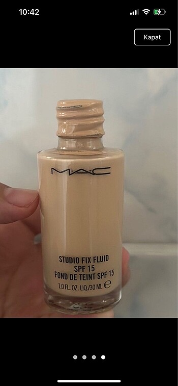  Beden Renk Mac fondöten