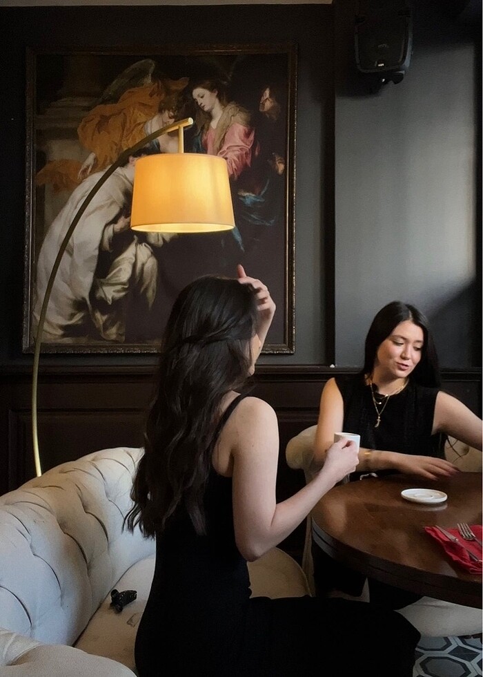 Zara siyah elbise - Görsel 2