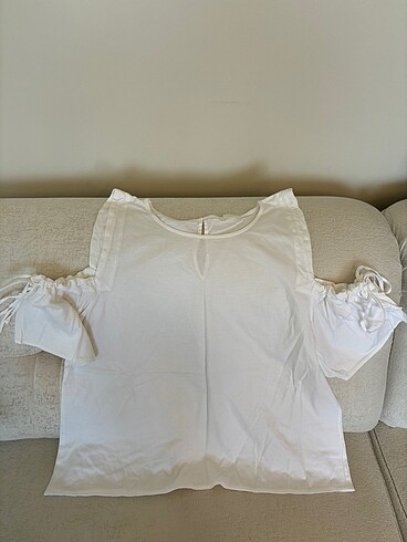 H&M omuz dekolteli bluz