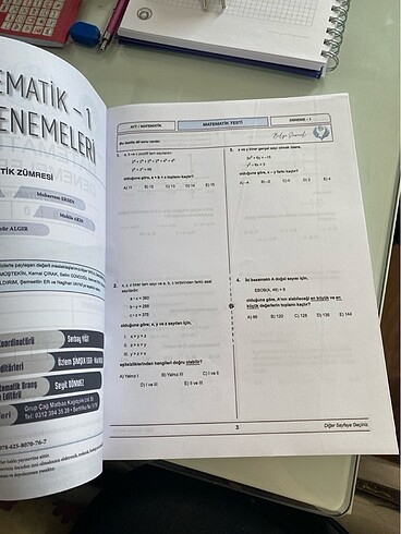 Beden Bilgi sarmal Ayt matematik denemesi