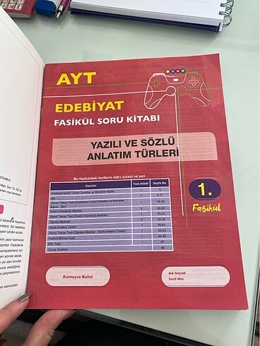 Beden test okul ayt edebiyat soru kitabı