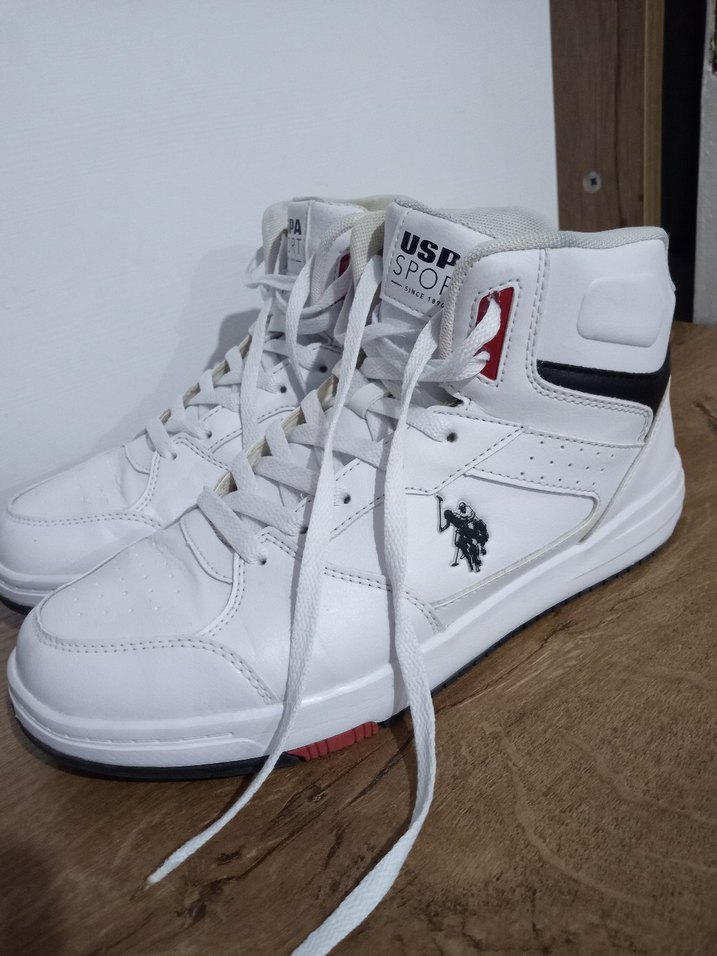 U.S. Polo Assn. Erkek Beyaz Spor Ayakkabı - Görsel 3