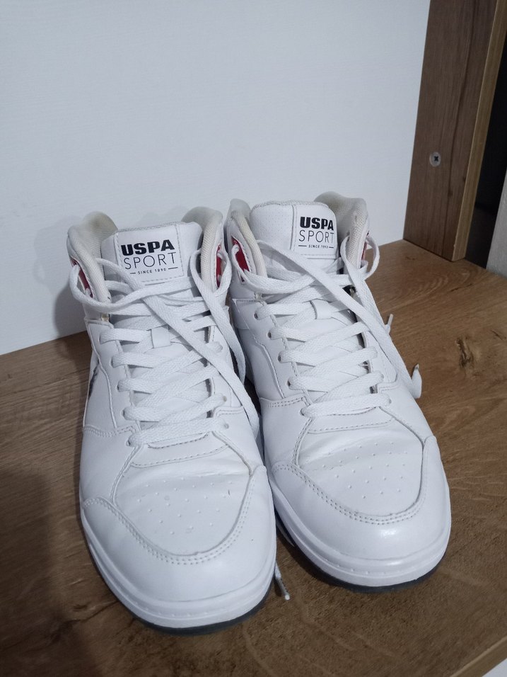 U.S. Polo Assn. Erkek Beyaz Spor Ayakkabı - Görsel 2