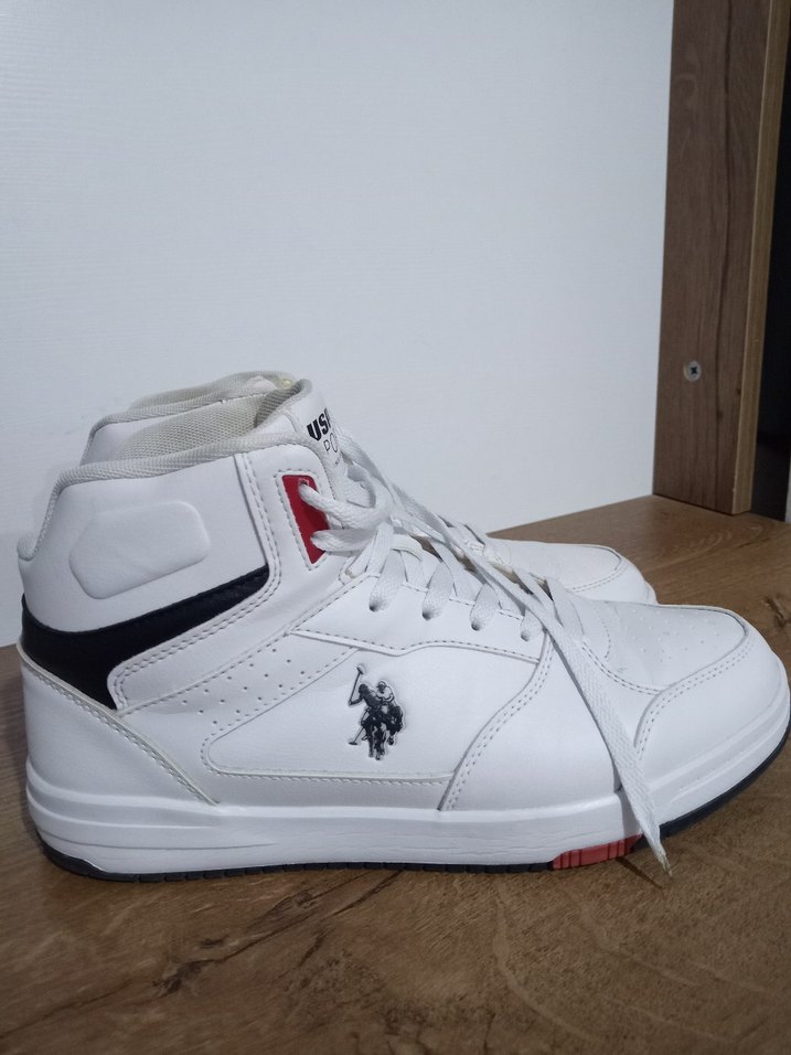 U.S. Polo Assn. Erkek Beyaz Spor Ayakkabı - Görsel 5