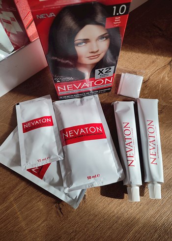 Nevaton Saç Boyası Seti 1.0 Siyah 50 ml - Görsel 3