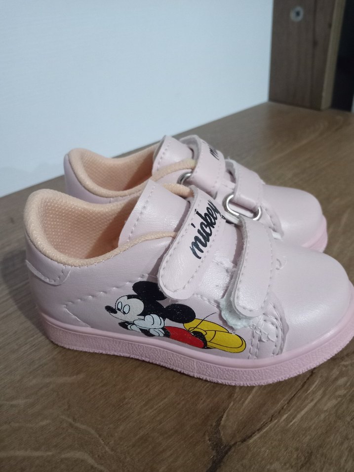 Kız Çocuk Mickey Mouse Beyaz Spor Ayakkabı - Görsel 3