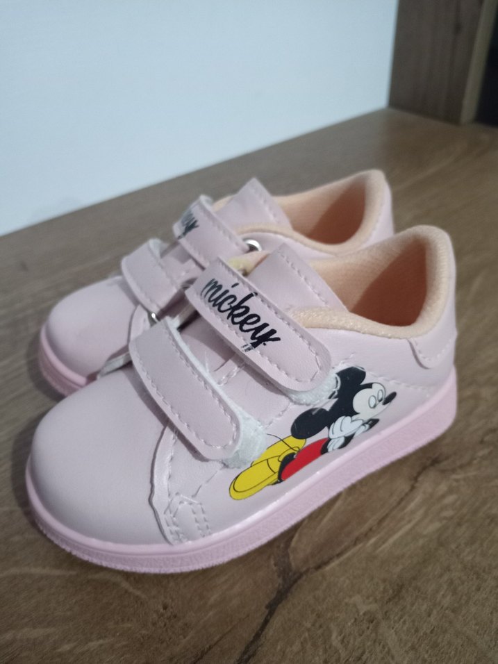 Kız Çocuk Mickey Mouse Beyaz Spor Ayakkabı - Görsel 2