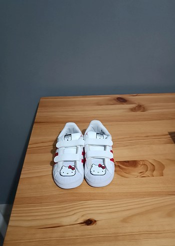 Beyaz Kırmızı Çocuk Spor Ayakkabı - Görsel 3