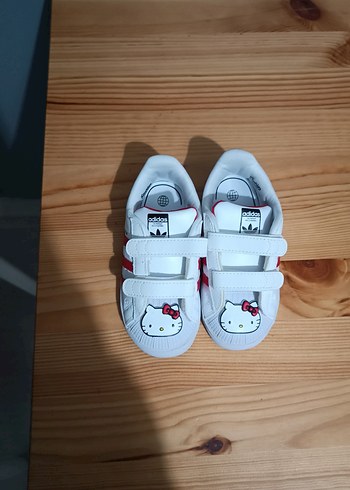 Beyaz Kırmızı Çocuk Spor Ayakkabı - Görsel 4