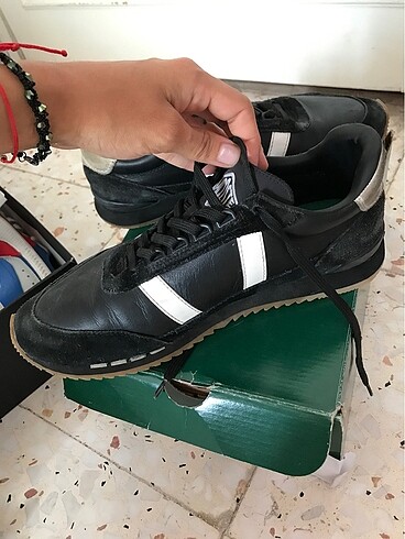 41 Beden siyah Renk Lacoste spor ayakkabı