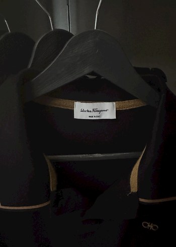 Siyah Düğmeli Erkek Polo Tişört - Görsel 3