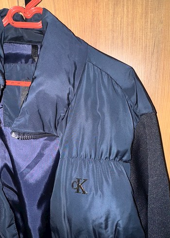 Calvin Klein Siyah Fermuarlı Erkek Mont - Görsel 2