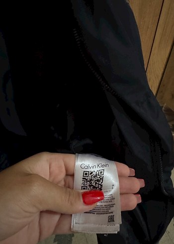 Calvin Klein Siyah Fermuarlı Erkek Mont - Görsel 4