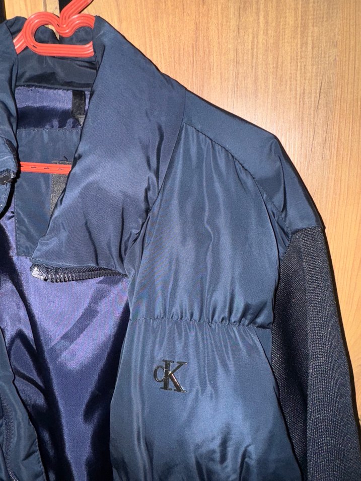 Calvin Klein Siyah Fermuarlı Erkek Mont - Görsel 2