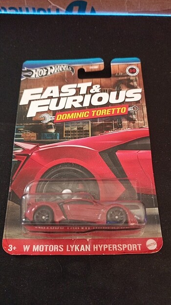 Fast&Furıous dominic toretto W Motors Lykan Hypersport