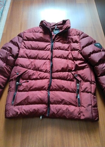 Diğer Bordo Fermuarlı kadın Kışlık Mont