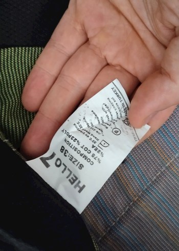 38 Beden gri Renk Erkek Pantolon
