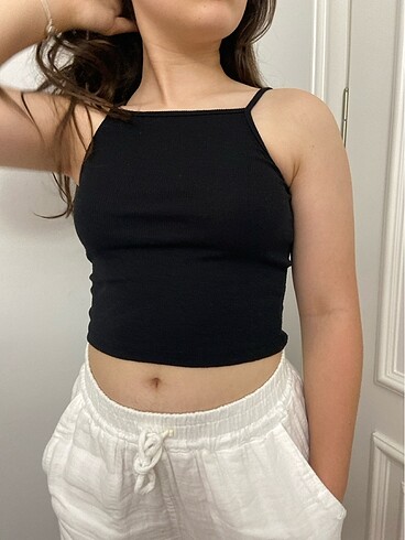s Beden siyah Renk Crop top