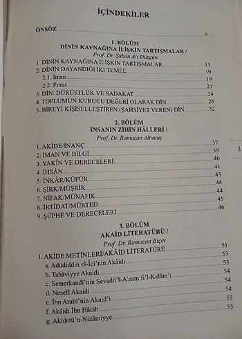 İslam İnanç Esasları El Kitabı