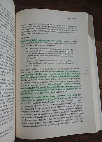 Beden Renk İslam İnanç Esasları El Kitabı