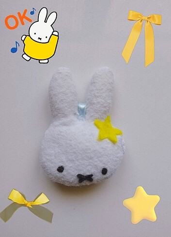 Tavşan Miffy Anahtarlık
