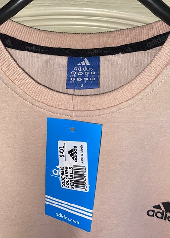 Adidas Adidas Bej Uzun Kollu Sweatshirt